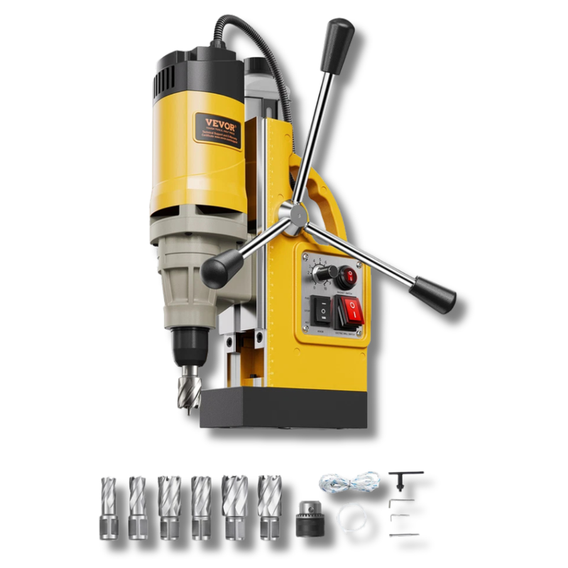 1400W Magnetic Drill Press 2878lbf 2