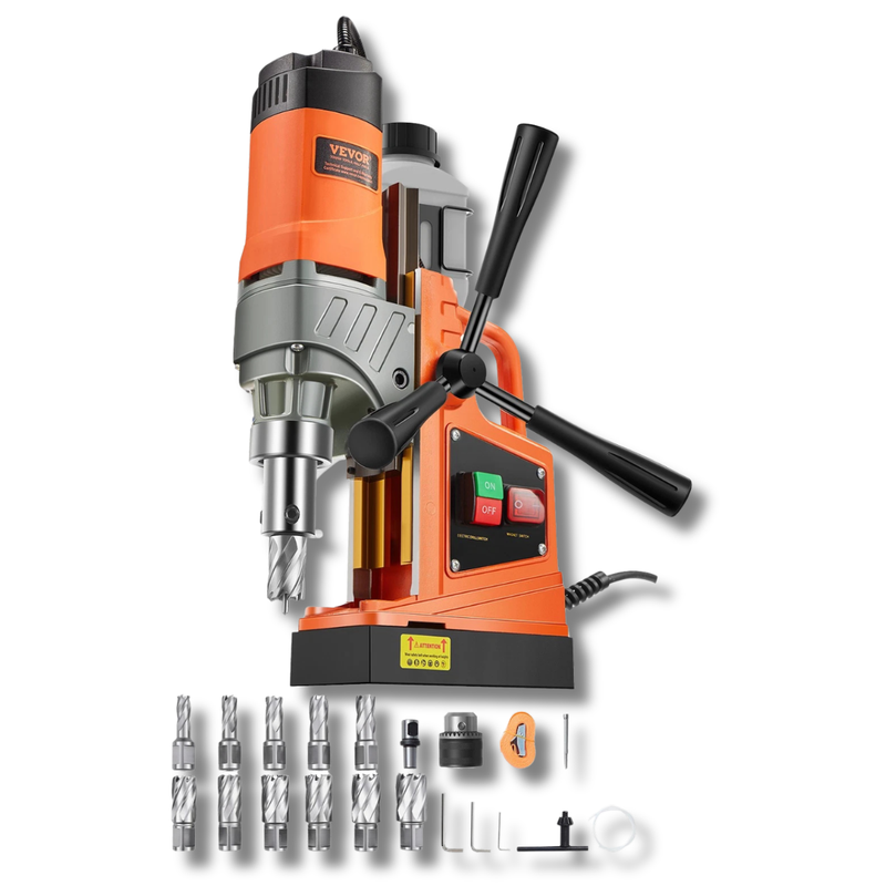 1450W Magnetic Drill Press 2810lbf 1.6