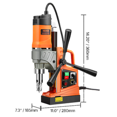 1450W Magnetic Drill Press 2878lbf 2" Capacity-Hammerox Industrial