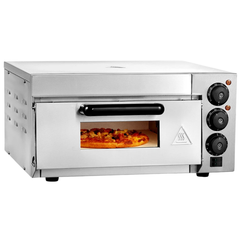 14" Commercial Electric Countertop Pizza Oven Single Tray