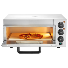 14" Commercial Electric Countertop Pizza Oven Single Tray