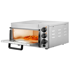 14" Commercial Electric Countertop Pizza Oven Single Tray