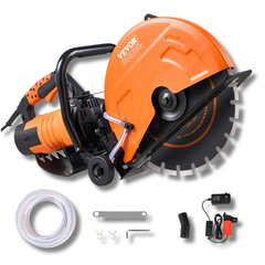 14" Electric Concrete Saw Wet & Dry with Water Pump