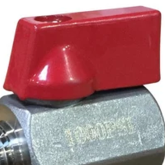 1/4" Stainless Steel Ball Valve 1000 PSI
