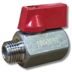 1/4" Stainless Steel Ball Valve 1000 PSI