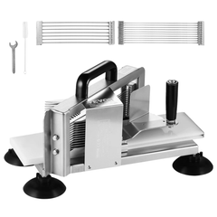 1/4" + 3/8" + 3/16" Commercial Tomato Slicer Stainless Steel
