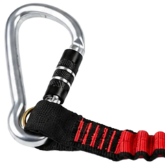 15.9kg Bungee Tool Tether with Self Locking Karabiner - GRiPPS