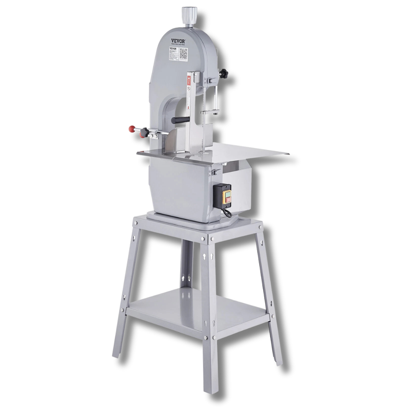 1500W Commercial Electric Meat Bandsaw Stainless Steel - Tall Freestanding-Hammerox Industrial