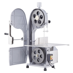 1500W Commercial Electric Meat Bandsaw Stainless Steel - Tabletop