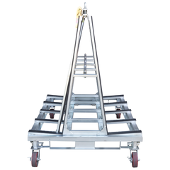 1500mm A Frame Glass Trolley-Hammerox Industrial