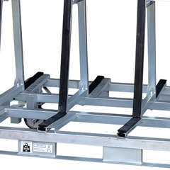 1500mm A Frame Glass Trolley-Hammerox Industrial
