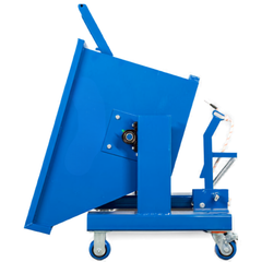 150L Blue Forklift Waste Tipping Bin-Hammerox Industrial