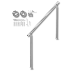 150cm Outdoor Stair Handrail-Hammerox Industrial
