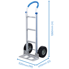 150kg Aluminium Hand Trolley-Hammerox Industrial