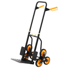 150kg Stair Climbing Trolley Cart 6 Wheel with Ropes-Hammerox Industrial