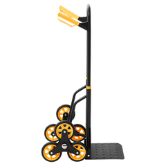 150kg Stair Climbing Trolley Cart 6 Wheel with Ropes-Hammerox Industrial