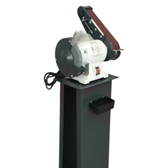 150mm Bench Grinder Linisher with Stand - Metex-Hammerox Industrial