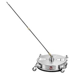 15" 4000PSI Pressure Washer Surface Cleaner 4 Wheel with Extension Wands