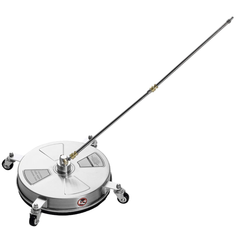 15" 4000PSI Pressure Washer Surface Cleaner 4 Wheel with Extension Wands