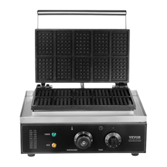1550W 10 Piece Rectangle Waffle Maker