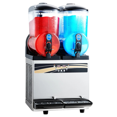 15L x2 Tank Commercial Slushy Machine -15~10℃ Frozen Drink Maker-Hammerox Industrial