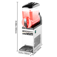 15L Commercial Slushy Machine Frozen Drink Maker