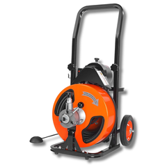 15m x 1/2" Electric Drain Cleaner Machine-Hammerox Industrial
