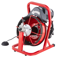 15m x 3/8" Electric Drain Cleaner Machine-Hammerox Industrial