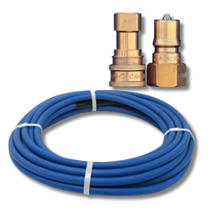 15m Pro 4000 Solution Hose with Premium Quick Connects - Hydro-Force