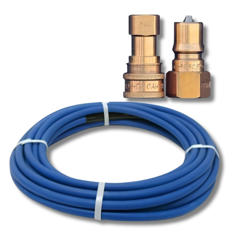15m Pro 4000 Solution Hose with Premium Quick Connects - Hydro-Force