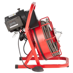 15m x 3/8" Drain Cleaner Machine Manual Feed with Cutters