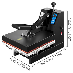 15x15" Heat Press Machine Sublimation-Hammerox Industrial