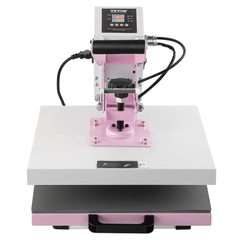 15x15" Slide Out Heat Press Machine - Pink-Hammerox Industrial