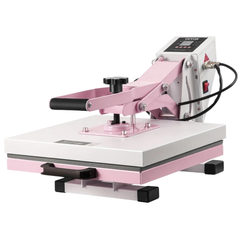 15x15" Slide Out Heat Press Machine - Pink