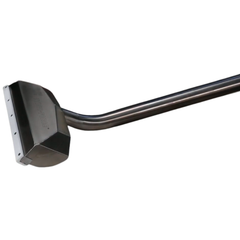 15" x 2" 5 Jet Titanium Carpet Cleaning Wand with Teflon Glides - PMF Mach 15
