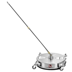 16.5" 4000PSI Pressure Washer Surface Cleaner 4 Wheel Stainless Steel