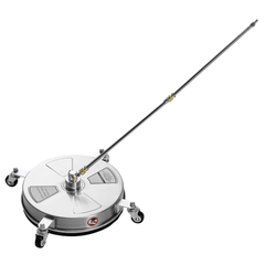 16.5" 4000PSI Pressure Washer Surface Cleaner 4 Wheel Stainless Steel
