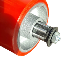 1600kg 6"x2" Heavy Duty PU Castor Wheels 4 Swivel with Brakes-Hammerox Industrial