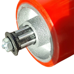 1600kg 6"x2" Heavy Duty PU Castor Wheels 2 Swivel 2 Swivel with Brakes