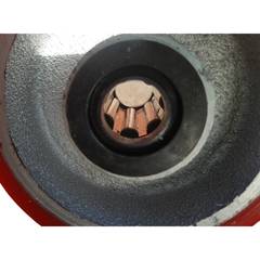 1600kg 6"x2" Heavy Duty PU Castor Wheels 2 Swivel 2 Swivel with Brakes