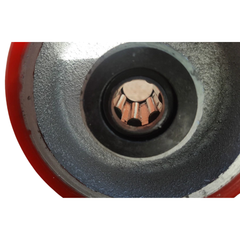 1600kg 6"x2" Heavy Duty PU Castor Wheels 4 Swivel