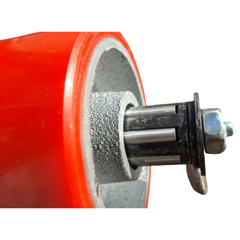 1600kg 6"x2" Heavy Duty PU Castor Wheels 4 Swivel