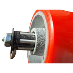 1600kg 6"x2" Heavy Duty PU Castor Wheels 4 Swivel