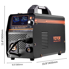 160A MIG Welder 4 In 1 Gas Flux Core Stick Lift TIG-Hammerox Industrial