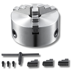 160mm 3 Jaw Self Centering Lathe Chuck-Hammerox Industrial