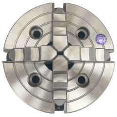 160mm 4 Jaw Independent Lathe Chuck with D1-4 Camlock Back Plate-Hammerox Industrial