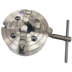 160mm 4 Jaw Independent Lathe Chuck with D1-4 Camlock Back Plate-Hammerox Industrial