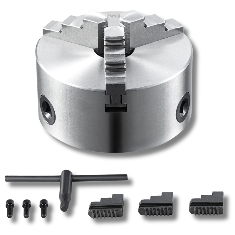 160mm 3 Jaw Self Centering Lathe Chuck