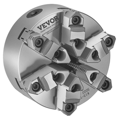 160mm 6 Jaw Self Centering Lathe Chuck D1-4 Cam Lock