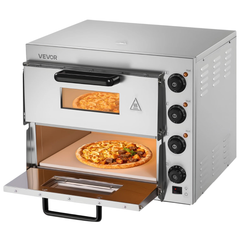 16" Commercial Electric Countertop Pizza Oven Double Deck